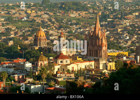 Das historische Zentrum von San Miguel de Allende, Guanajuato, Mexiko Stockfoto