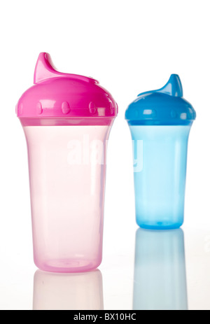 Sippy Trinkbecher Stockfoto