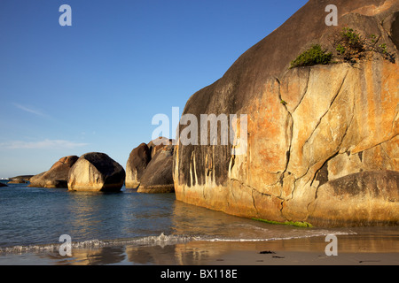 Elephant Rocks im William Bay National Park, in der Nähe der Stadt Dänemarks, Western Australia. Stockfoto