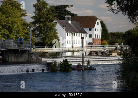 Hambleden Mühle, Buckinghamshire, Großbritannien Stockfoto