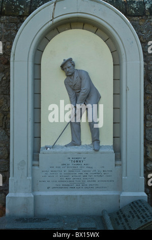 dh St Andrews Kathedrale ST ANDREWS FIFE St Andrews Friedhof Tom Morris Grabstein Friedhof Stockfoto