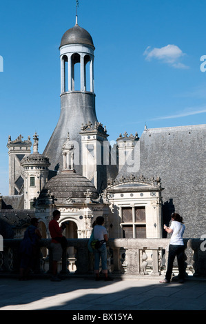 Chambord (41): das Schloss (Burg) Stockfoto