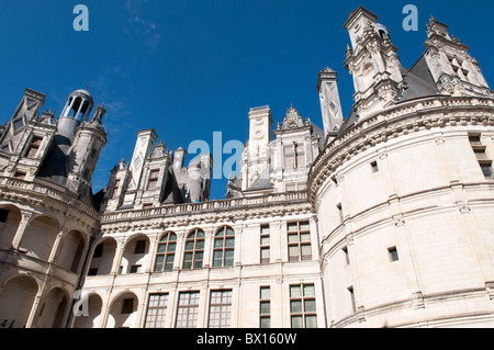 Chambord (41): das Schloss (Burg) Stockfoto