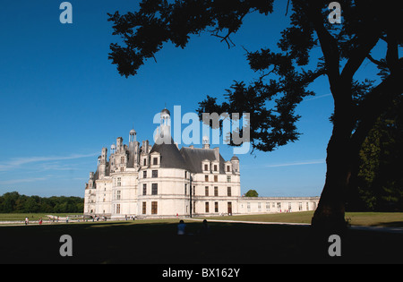 Chambord (41): das Schloss (Burg) Stockfoto