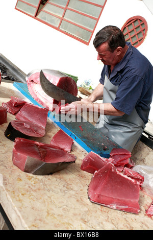 Fischmarkt Funchal Madeira Stockfoto