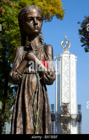 Denkmal und Museum der Holodomor Opfer der Hungersnot 1932-1933 in Kiew, Ukraine Stockfoto