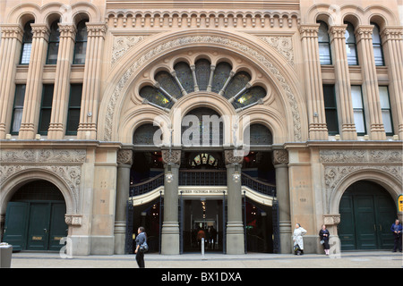 York Street Eingang des Queen Victoria Building, George Street, Sydney, New South Wales, NSW, Australia, Australien Stockfoto