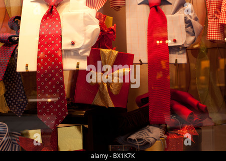 Weihnachten-Schaufenster Stockfoto