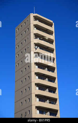 Moderne Architektur, Wohnhaus, Tokio, Japan, Asien Stockfoto