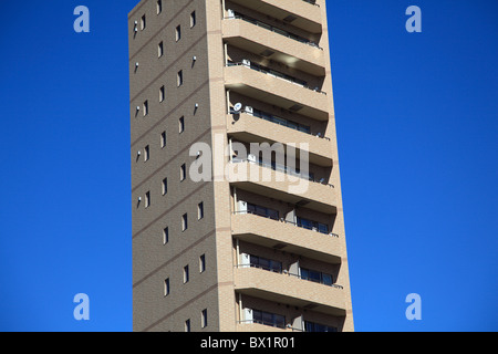 Moderne Architektur, Wohnhaus, Tokio, Japan, Asien Stockfoto