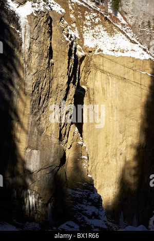 Die Breitachflume im winter Stockfoto