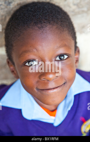 Junge, Maji Mazuri Kinderhaus, Nairobi, Kenia Stockfoto