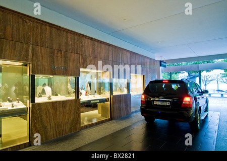 Bucherer Shop, Lugano, Schweiz Stockfoto