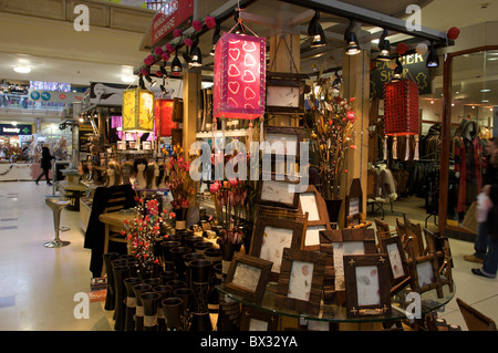 Souvenirladen, handlich Handwerk Schloss Mall, Norwich, Norfolk, Großbritannien Stockfoto