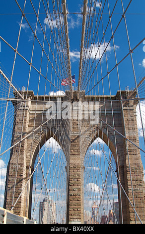 Szenen aus rund um die schöne Nachbarschaften von New York City Stockfoto