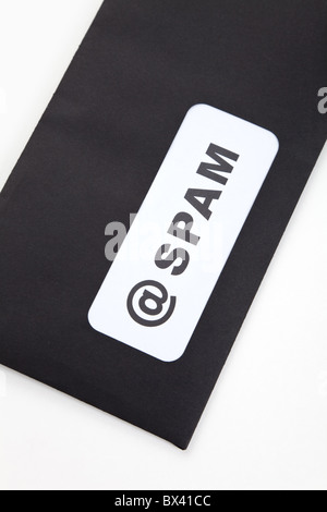 E-Mail SPAM, Konzept-Internet-Sicherheit Stockfoto