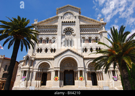 Sankt Nikolaus Kathedrale, Kathedrale von Monaco, Fürstentum Monaco Stockfoto