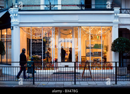 Lilys Wohnküche. Das erste Pop-up-Doggy Diner, London UK Stockfoto