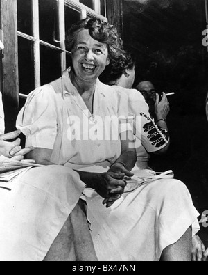 ELEANOR ROOSEVELT (1884-1962) Ehefrau von US-Präsident Franklin D Roosevelt Stockfoto