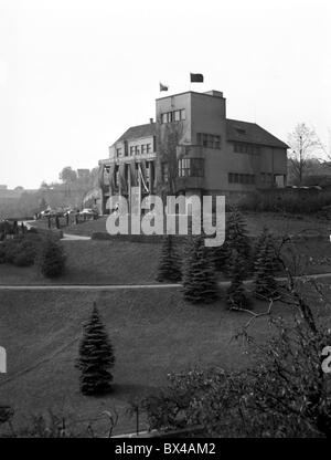 Villa Barton Benes-Dekrete Stockfoto