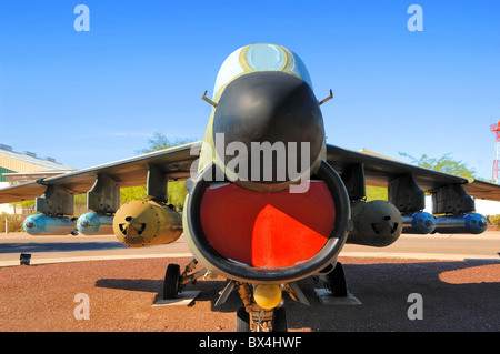 Vought Corsair A70 Flugzeug im Pima Air and Space Museum in der Nähe von Tucson in Arizona, Vereinigte Staaten von Amerika. Stockfoto