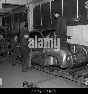 Koprivnice, Tatra-Fabrik, Tatraplan Stockfoto