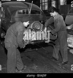 Koprivnice, Tatra-Fabrik, Tatraplan Stockfoto