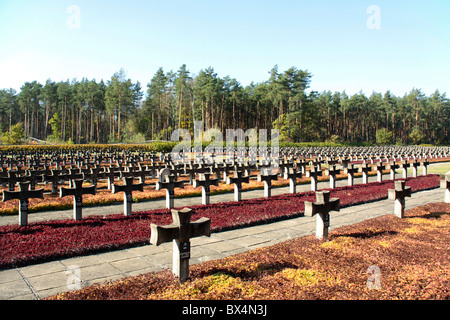 Friedhof in Palmiry in der Nähe von Warschau, Polen Stockfoto