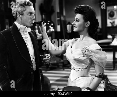 HURD HATFIELD, Donna Reed, DAS BILD DES DORIAN GRAY, 1945 Stockfoto