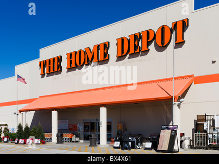 Home Depot-Geschäft in Ihrer Nähe die Eagle Ridge Mall, Lake Wales, Zentral-Florida, USA Stockfoto