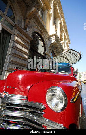 Eine 1954 Plymouth Limousine. Stockfoto