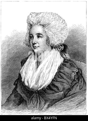 Hannah More (2. Februar 1745 – 7. September 1833) war ein englischer religiöser Schriftsteller, Romantik und Philanthrop Stockfoto