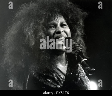 CHAKA KHAN amerikanische Sänger etwa 1987 Stockfoto