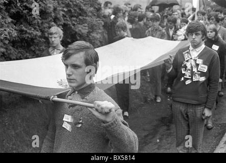 Milan Kadlec, Opfer, Tote, Unfall, Beerdigung, Nationalflagge, trauernden Stockfoto