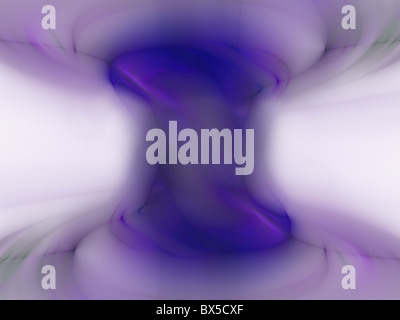 Digital erzeugte abstrakte lila Energie Fraktal. Gut als Hintergrund oder Hintergrund. Stockfoto