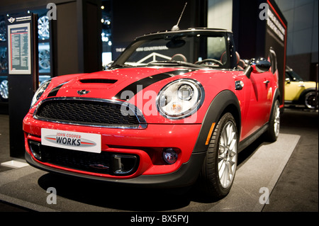 Mini Cooper bei den 2010 LA Automesse im Los Angeles Convention Center, Los Angeles, Kalifornien, USA Stockfoto