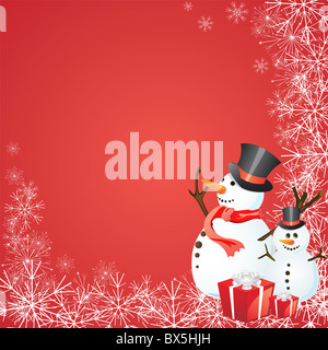 Weihnachtskarte Stockfoto