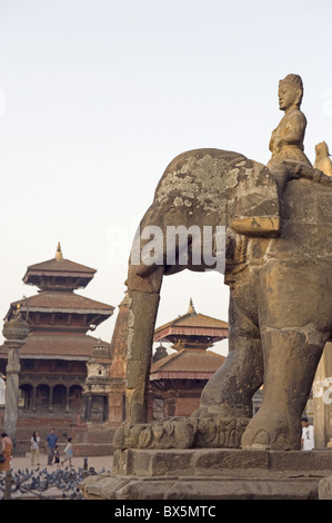 Bishwanath Mandir, Durbar Square, UNESCO World Heritage Site, Patan, Kathmandu-Tal, Nepal, Asien Stockfoto