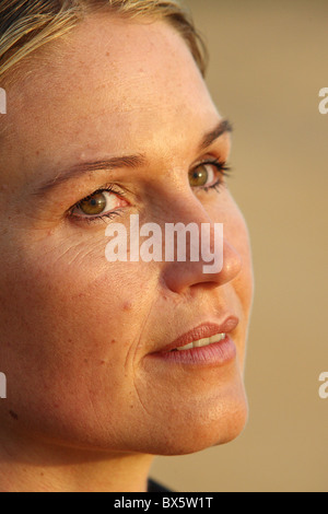 Gesicht einer Frau Stockfoto