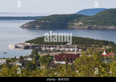 Tadoussac, Quebec, Kanada, Nordamerika Stockfoto