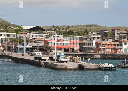 Puerto Baquerizo Moreno, Hauptstadt von Galapagos, Isla San Cristobal, Galapagos-Inseln, UNESCO-Weltkulturerbe, Ecuador Stockfoto