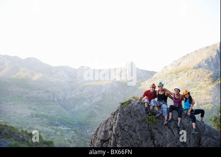 Klettern Stockfoto