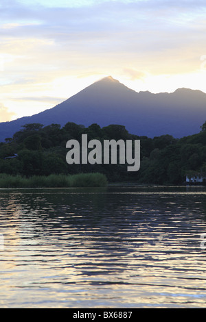 Mombacho Vulkan, Nicaragua-See, Granada, Nicaragua, Mittelamerika Stockfoto