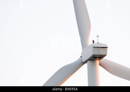 Wind-Turbine-Nahaufnahme Stockfoto