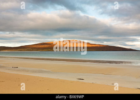 Die Isle of z. beleuchtet durch einen Bruch in den Wolken Stockfoto