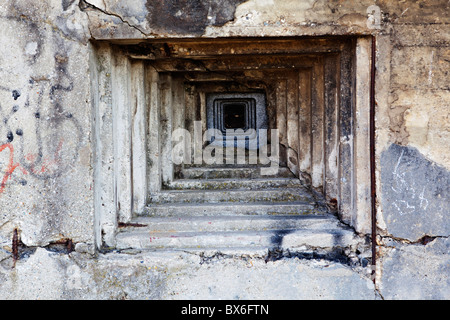 Fort-MO S-20 Orel, Museum der Befestigungen, Hlucin-Darkovicky Stockfoto