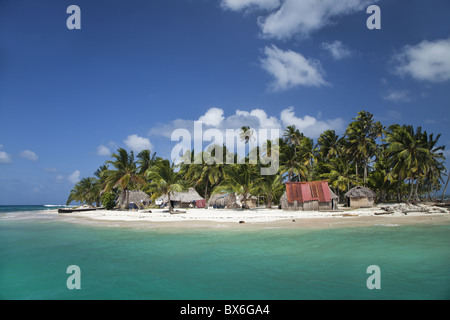 Mittelamerika, Karibik, Panama, San Blas Inseln, Diablo Island (Niatupu) Stockfoto