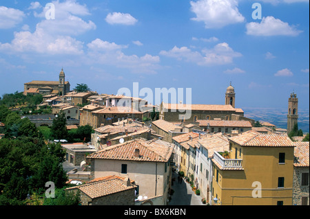 Montalcino, Val d ' Orcia, Provinz Siena, Toskana, Italien, Europa Stockfoto