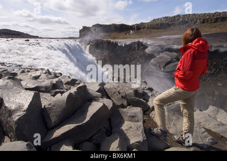 Dettifoss, Island, Polarregionen Stockfoto