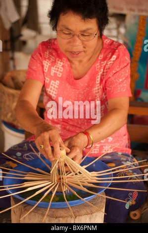 Bo Sang, Regenschirm Dorf, Provinz Chiang Mai, Thailand, Südostasien, Asien Stockfoto